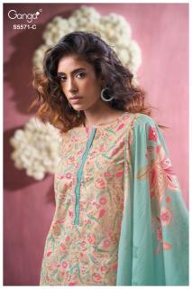 Ganga azelie 5571 wholesale dress material hyderabad telangana